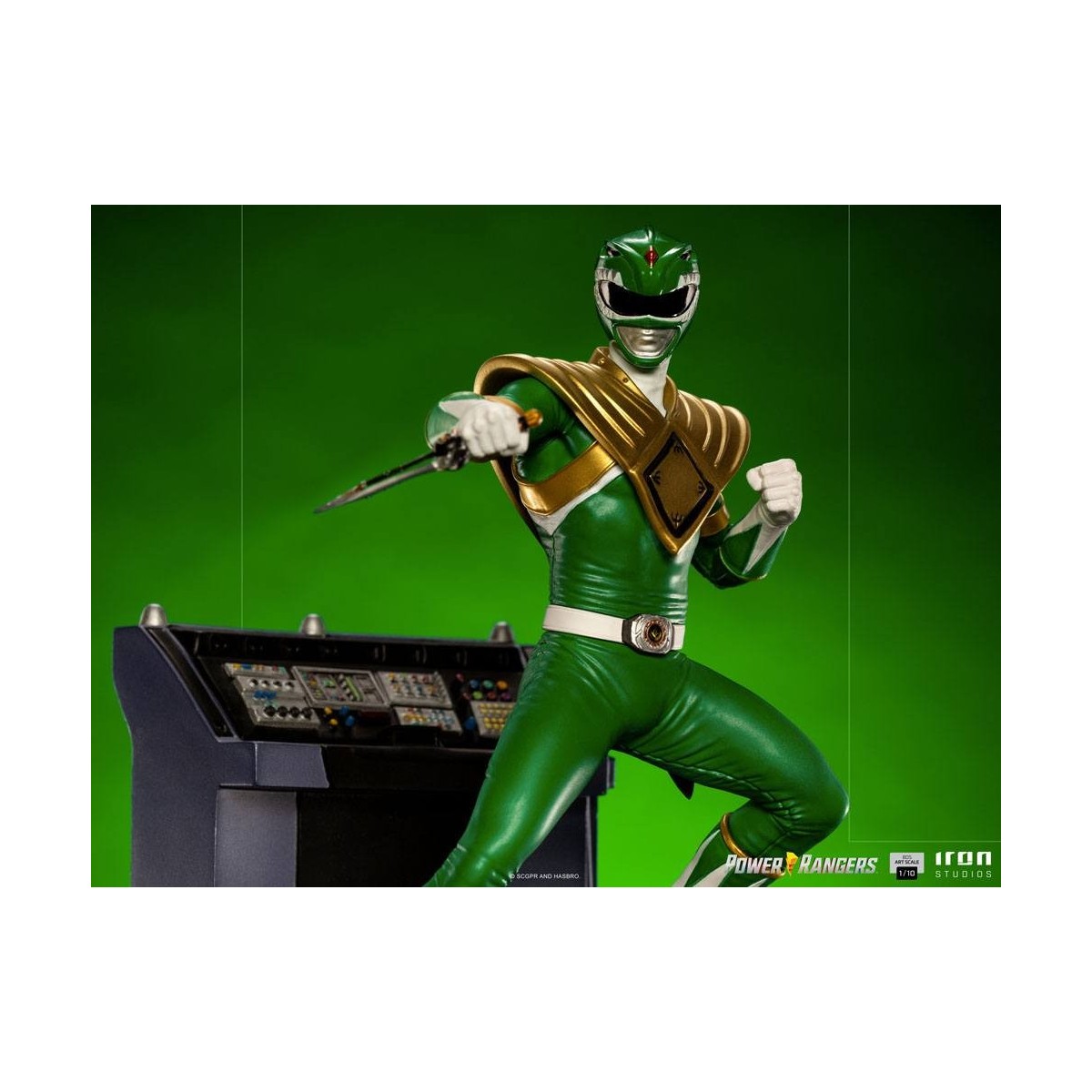 Iron Studios - Green Ranger - Power Rangers BDSArt Scala 1/10