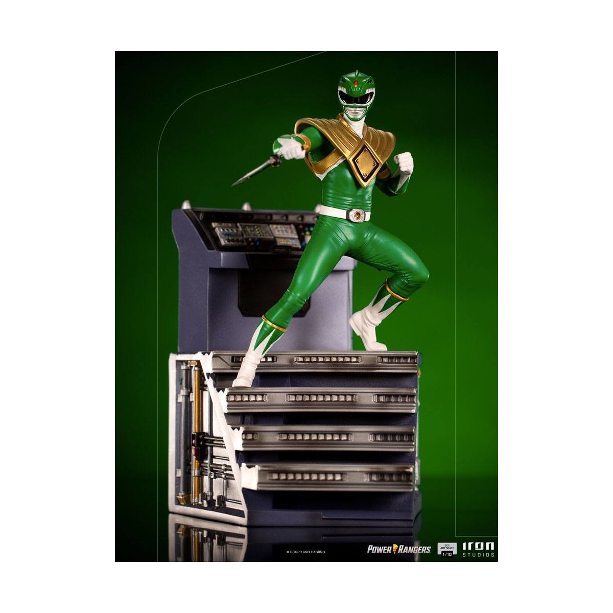 Iron Studios - Green Ranger - Power Rangers BDSArt Scala 1/10