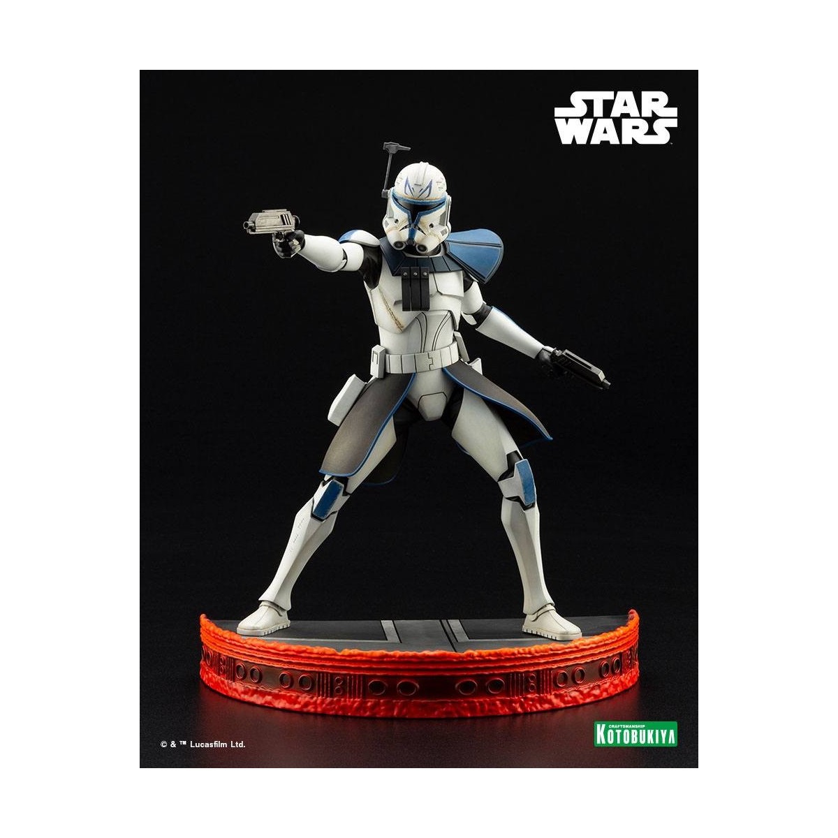 Star Wars - ARTFX kotobukiya - Capitano Rex - The Clone Wars PVC statua ARTFX 1/7