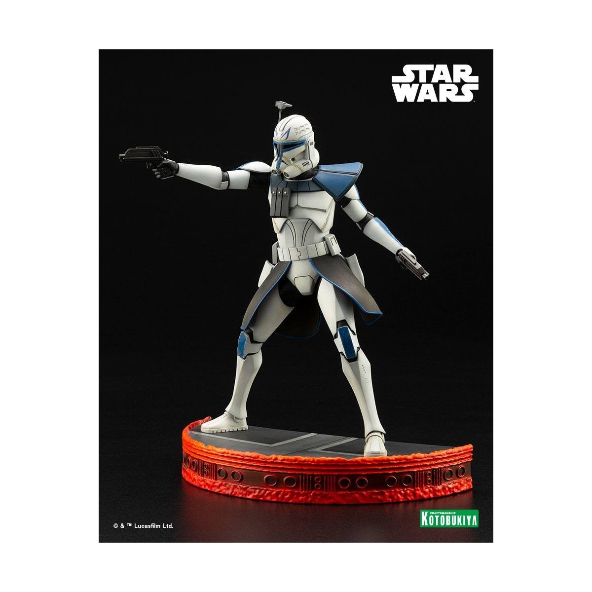 Star Wars - ARTFX kotobukiya - Capitano Rex - The Clone Wars PVC statua ARTFX 1/7
