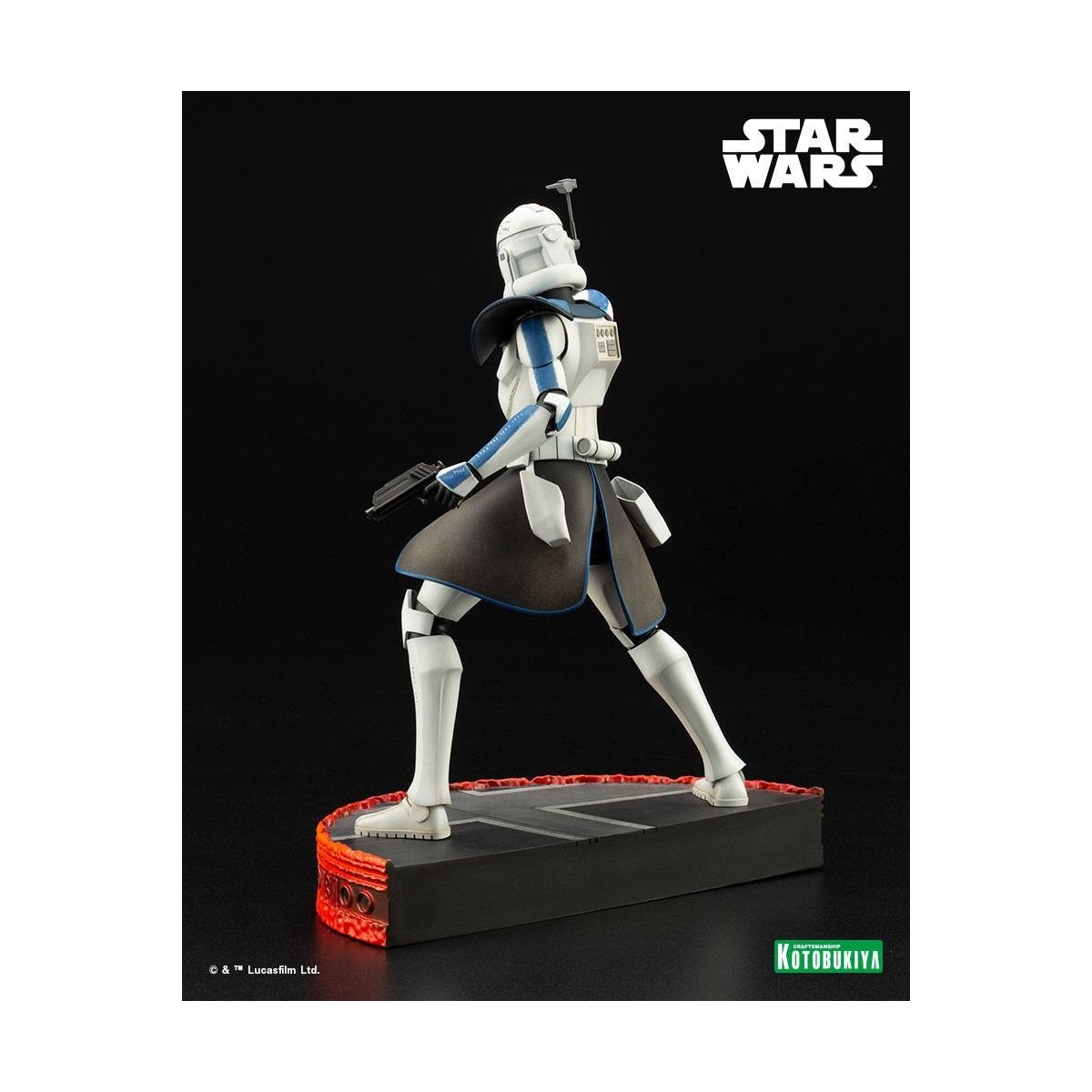 Star Wars - ARTFX kotobukiya - Capitano Rex - The Clone Wars PVC statua ARTFX 1/7