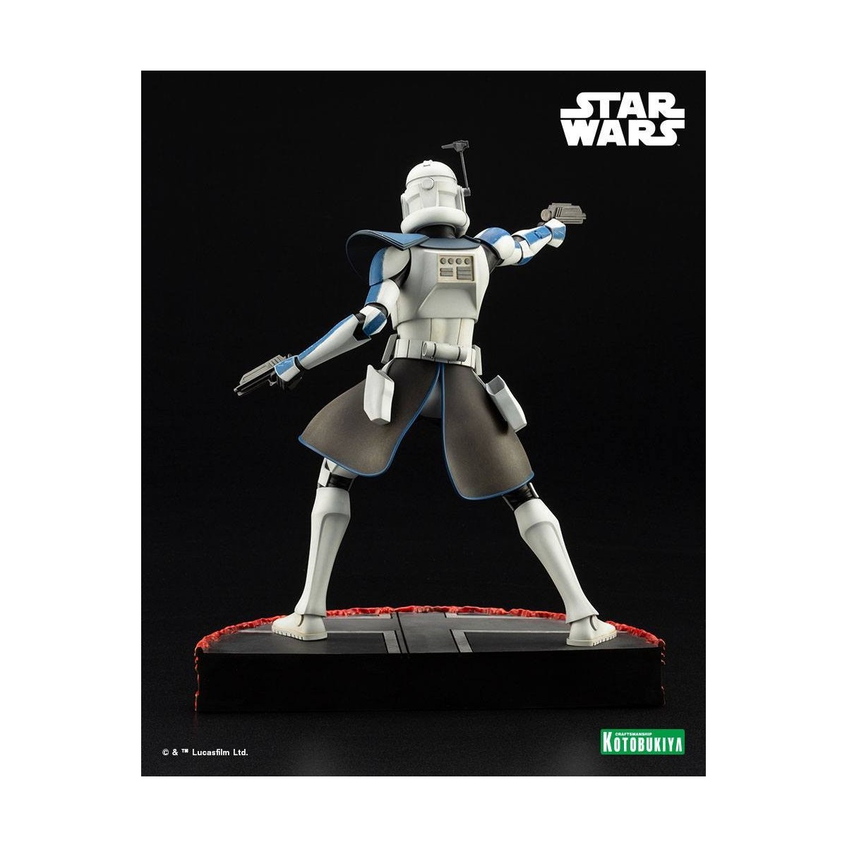 Star Wars - ARTFX kotobukiya - Capitano Rex - The Clone Wars PVC statua ARTFX 1/7