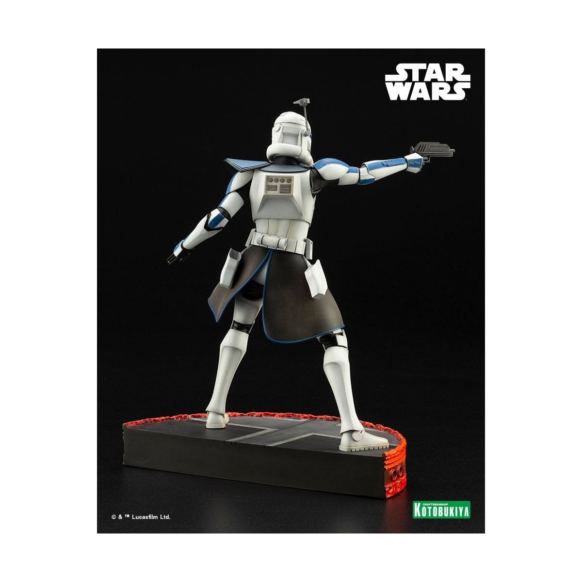 Star Wars - ARTFX kotobukiya - Capitano Rex - The Clone Wars PVC statua ARTFX 1/7