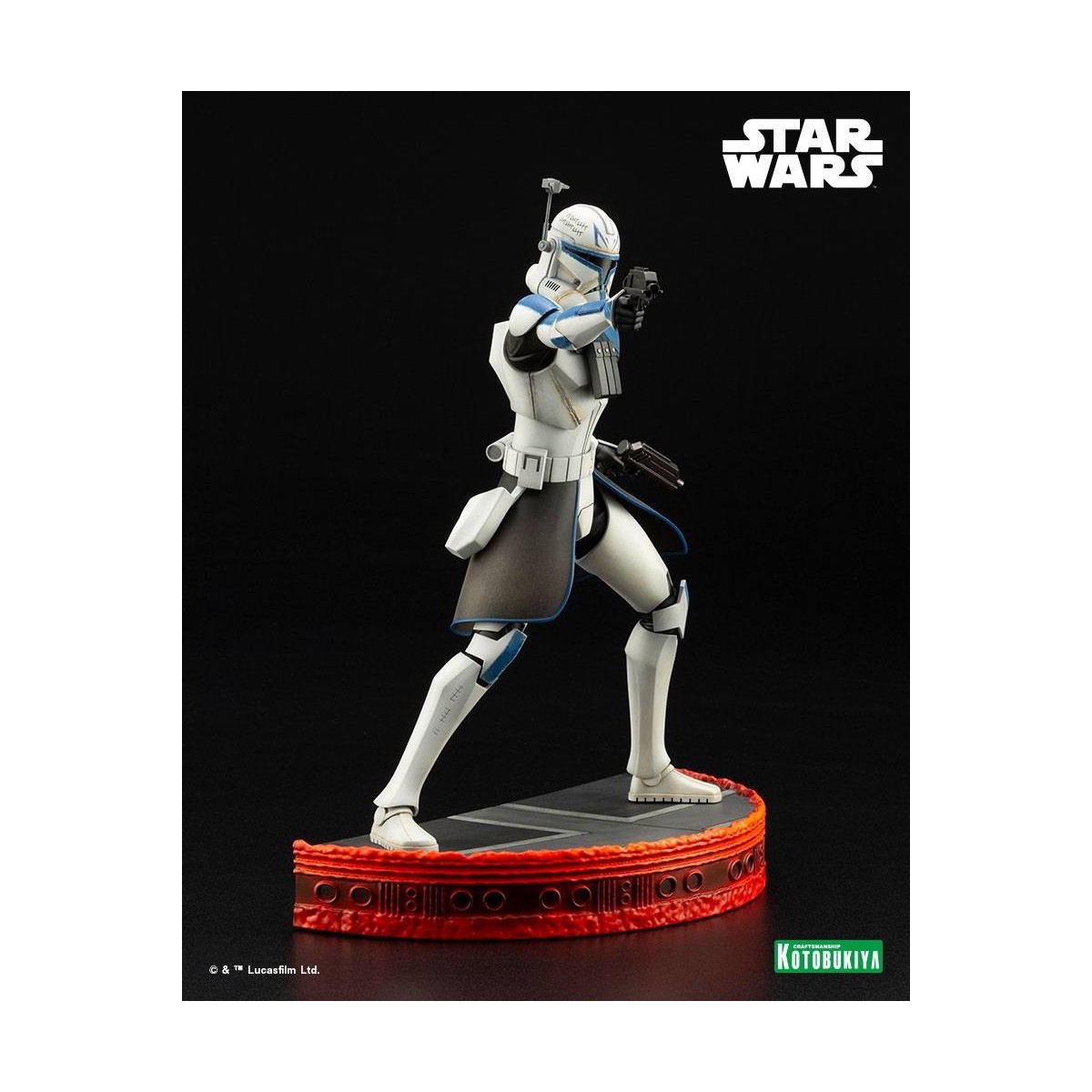 Star Wars - ARTFX kotobukiya - Capitano Rex - The Clone Wars PVC statua ARTFX 1/7