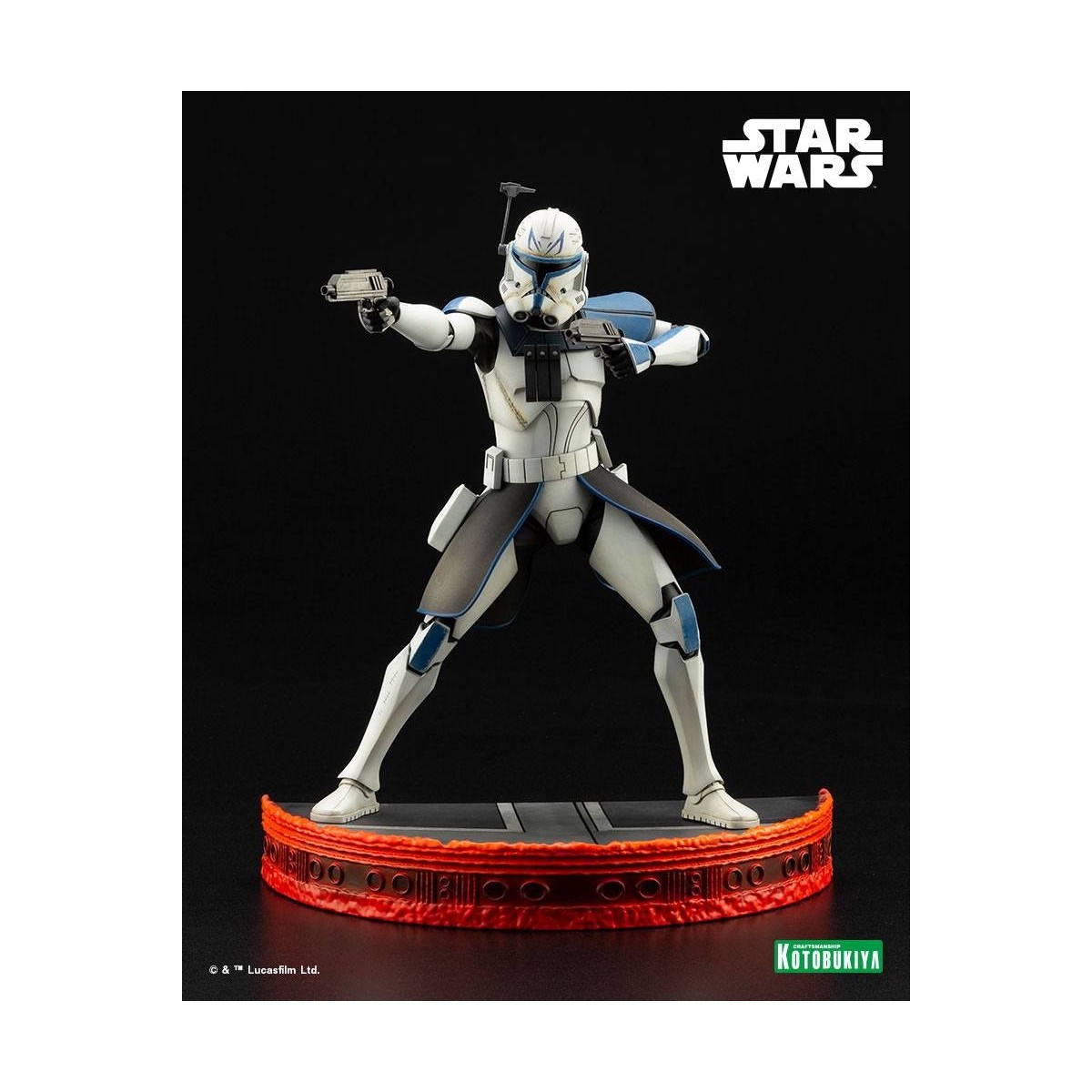 Star Wars - ARTFX kotobukiya - Capitano Rex - The Clone Wars PVC statua ARTFX 1/7