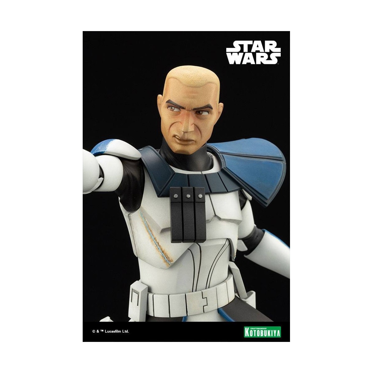 Star Wars - ARTFX kotobukiya - Capitano Rex - The Clone Wars PVC statua ARTFX 1/7