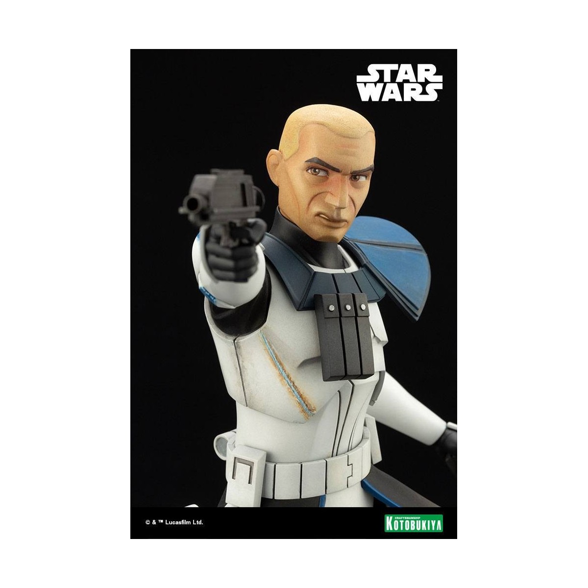 Star Wars - ARTFX kotobukiya - Capitano Rex - The Clone Wars PVC statua ARTFX 1/7