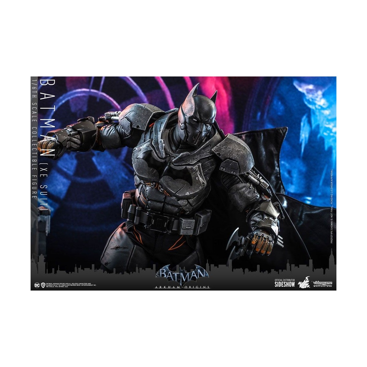Hot Toys Batman: Arkham Origins - Batman (XE Suit) Movie Masterpiece 1/6