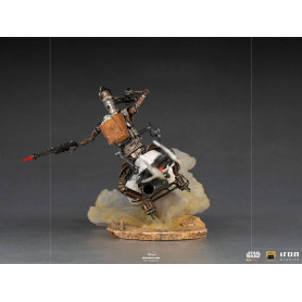 IRON STUDIOS - Il Mandaloriano - IG-11 e Grogu BDS Art Scale 1/10 - Star Wars