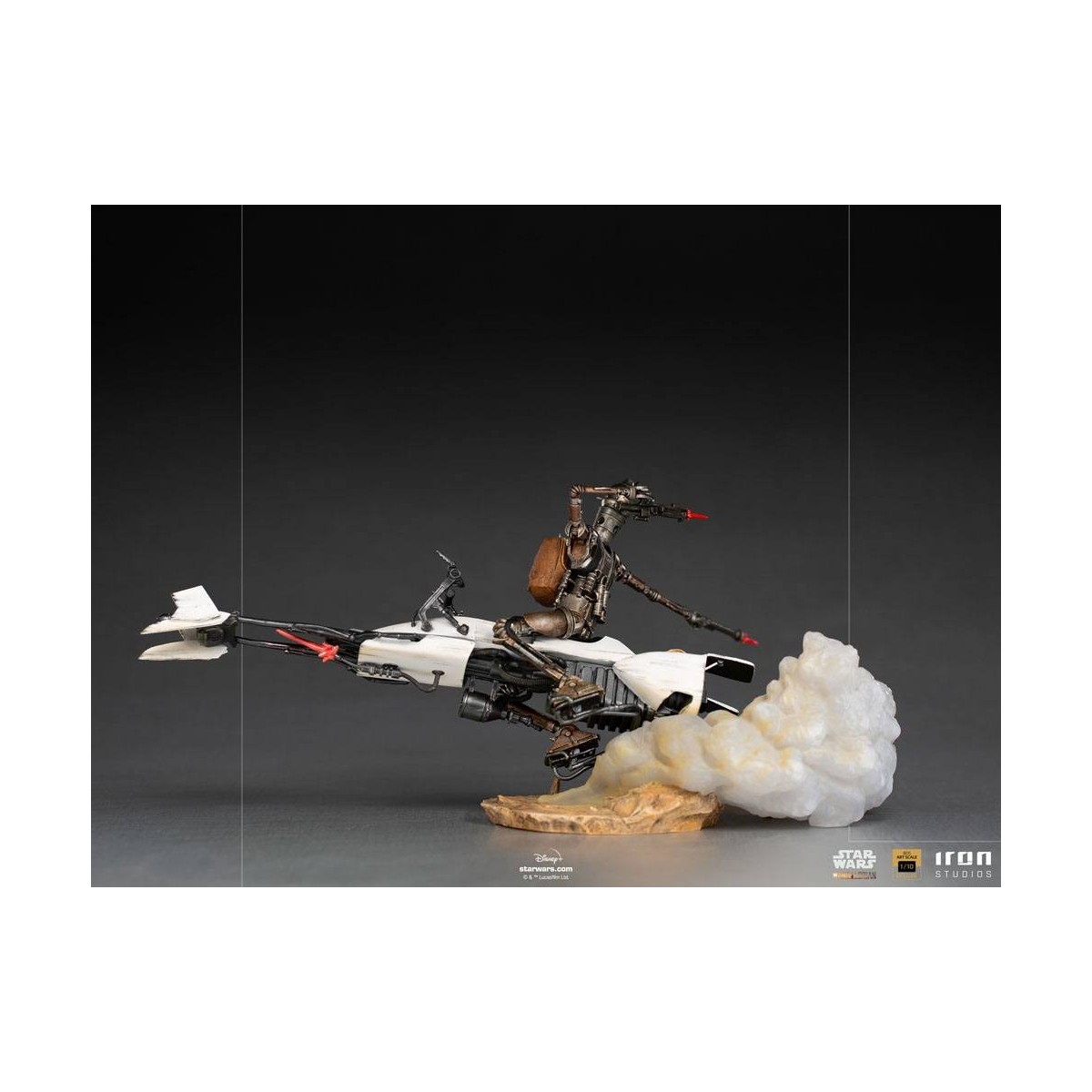 IRON STUDIOS - Il Mandaloriano - IG-11 e Grogu BDS Art Scale 1/10 - Star Wars
