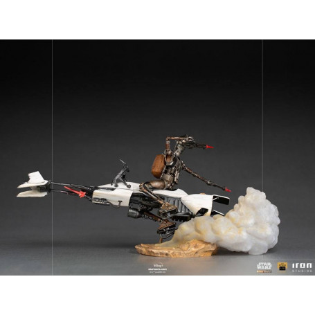IRON STUDIOS - Il Mandaloriano - IG-11 e Grogu BDS Art Scale 1/10 - Star Wars