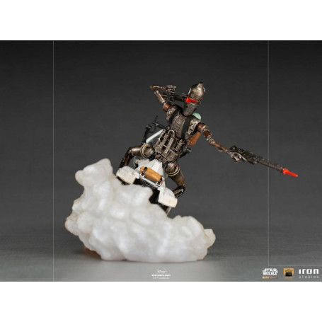 IRON STUDIOS - Il Mandaloriano - IG-11 e Grogu BDS Art Scale 1/10 - Star Wars