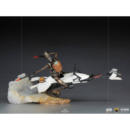 IRON STUDIOS - Il Mandaloriano - IG-11 e Grogu BDS Art Scale 1/10 - Star Wars