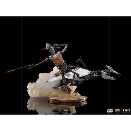 IRON STUDIOS - Il Mandaloriano - IG-11 e Grogu BDS Art Scale 1/10 - Star Wars