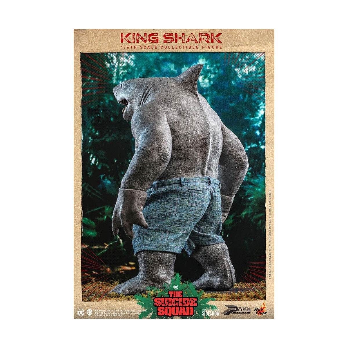 Hot Toys - King Shark Power Pose 1/6 - Suicide Squad