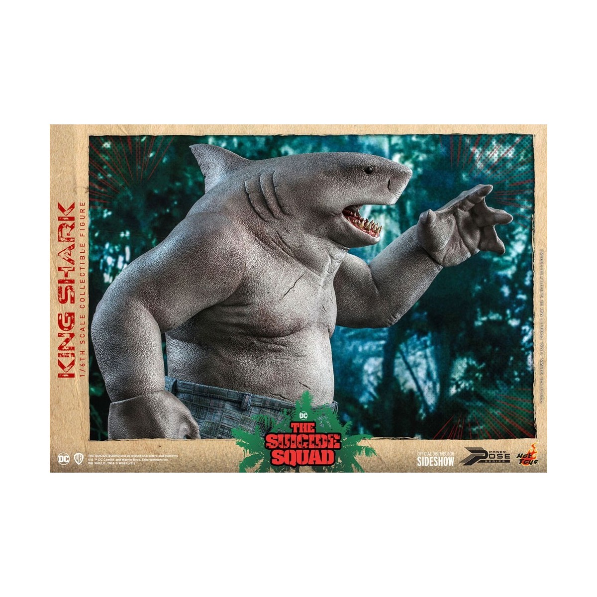 Hot Toys - King Shark Power Pose 1/6 - Suicide Squad