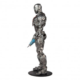 Mc Farlane DC Comics - Cyborg versione casco Justice League The Snyder Cut 1/12