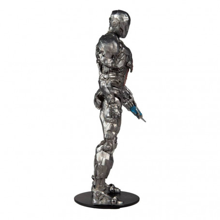 Mc Farlane DC Comics - Cyborg versione casco Justice League The Snyder Cut 1/12