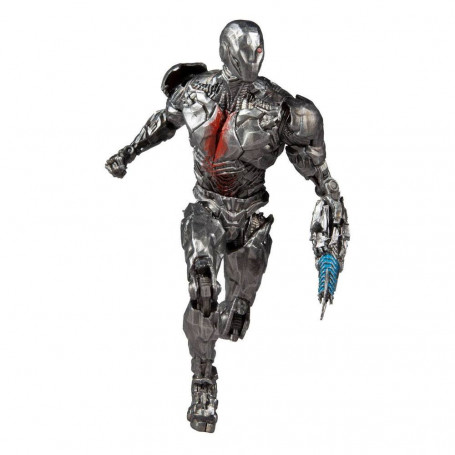 Mc Farlane DC Comics - Cyborg versione casco Justice League The Snyder Cut 1/12
