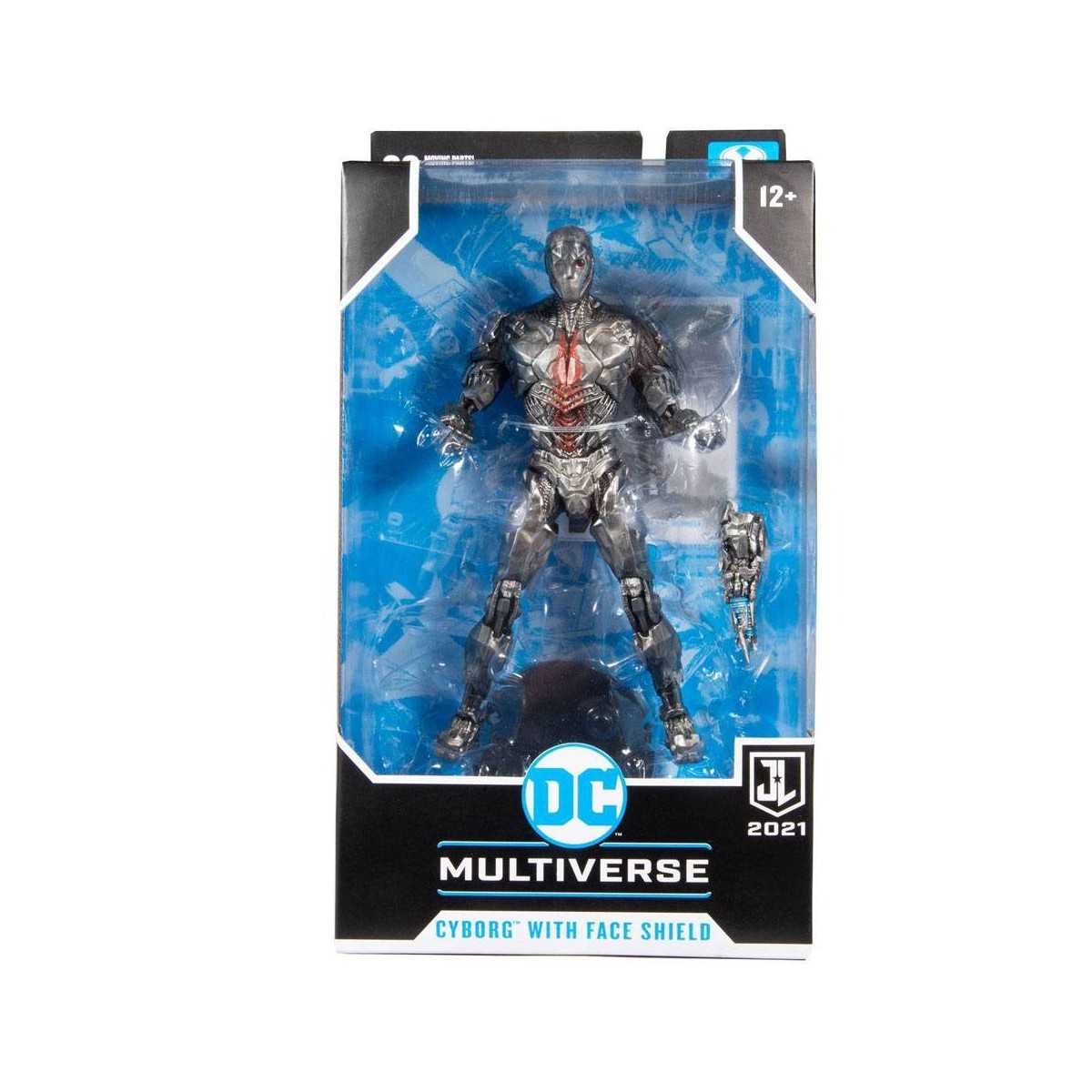 Mc Farlane DC Comics - Cyborg versione casco Justice League The Snyder Cut 1/12