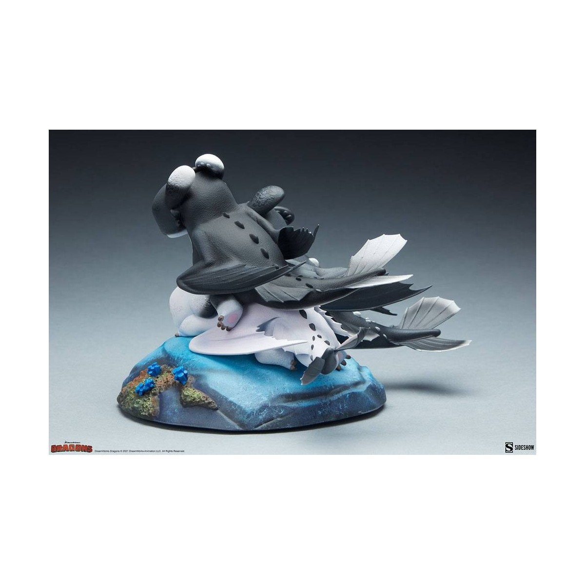 Statuetta Sideshow Dragons 3 Arrow, Pirouette e Vifagile - Il mondo nascosto