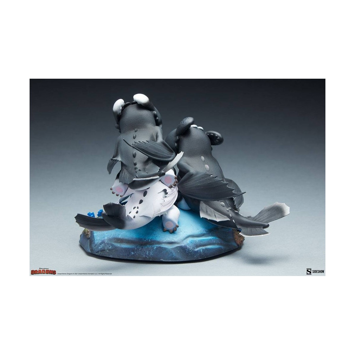 Statuetta Sideshow Dragons 3 Arrow, Pirouette e Vifagile - Il mondo nascosto