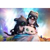 Statuetta Sideshow Dragons 3 Arrow, Pirouette e Vifagile - Il mondo nascosto