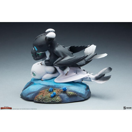 Statuetta Sideshow Dragons 3 Arrow, Pirouette e Vifagile - Il mondo nascosto