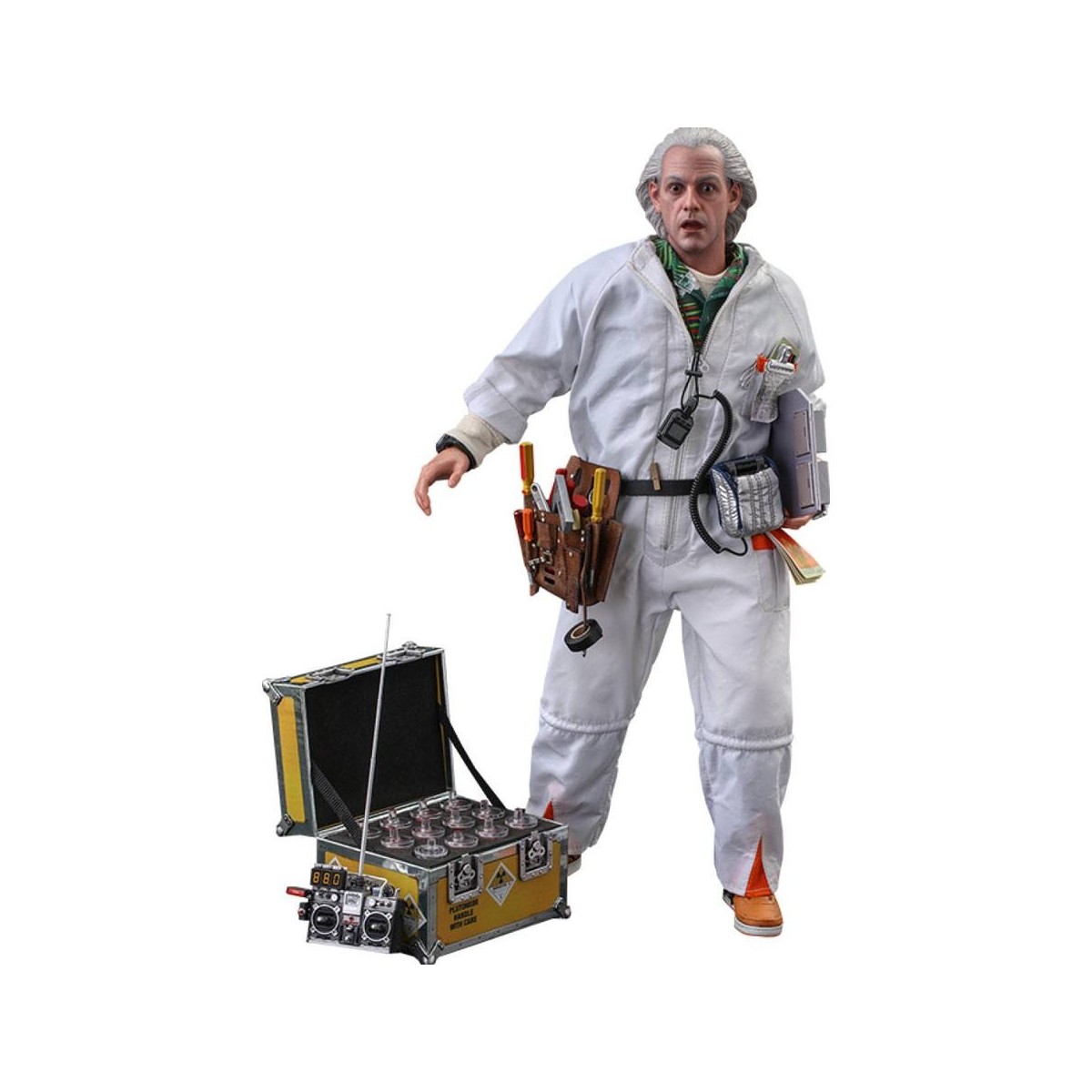 Hot Toys Back to the Future Doc Brown Deluxe Version 1/6