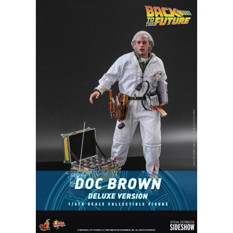 Hot Toys Back to the Future Doc Brown Deluxe Version 1/6