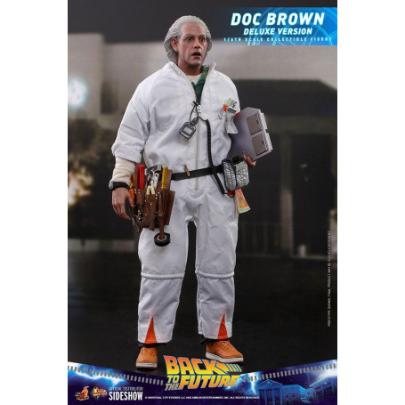 Hot Toys Back to the Future Doc Brown Deluxe Version 1/6