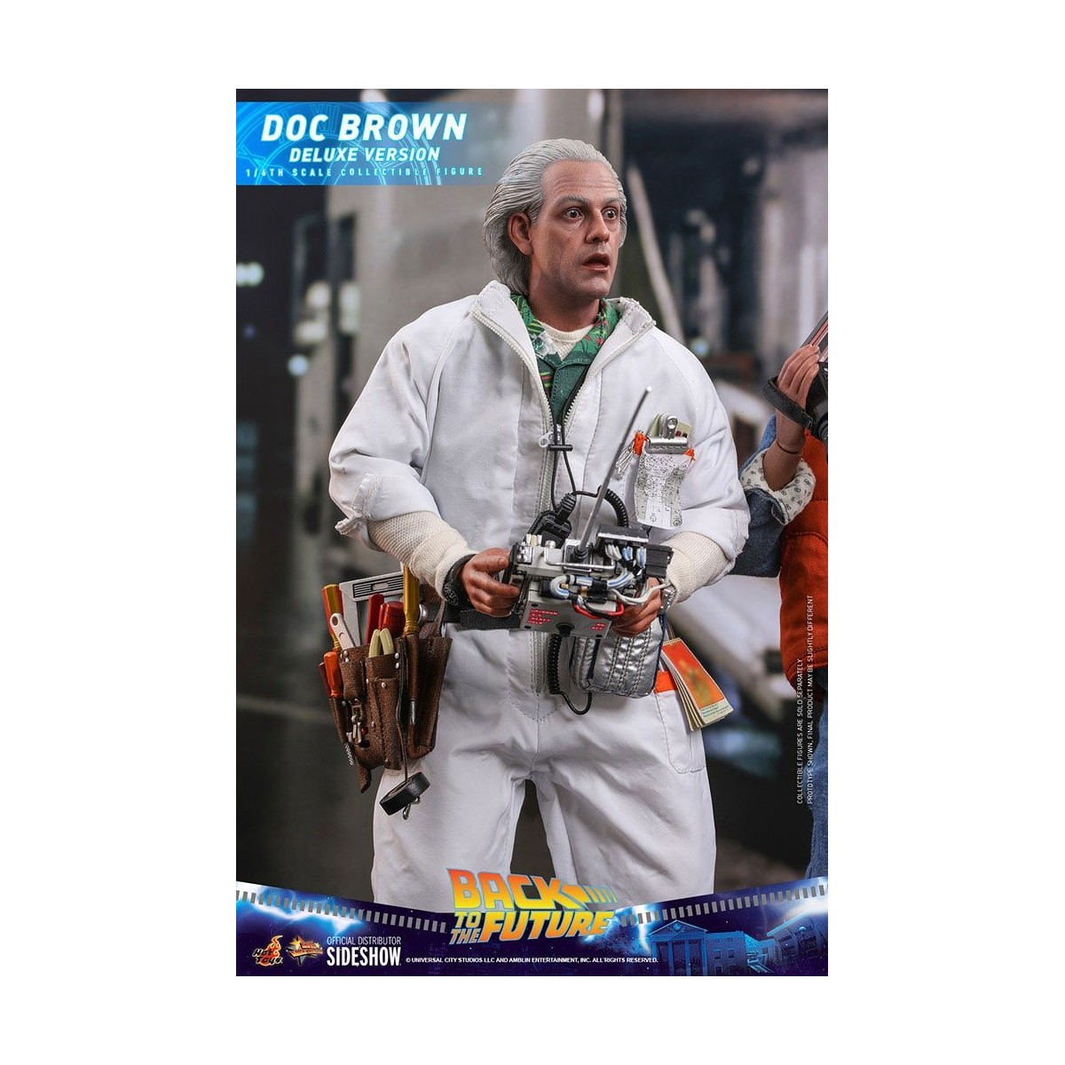 Hot Toys Back to the Future Doc Brown Deluxe Version 1/6