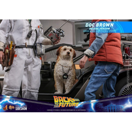Hot Toys Back to the Future Doc Brown Deluxe Version 1/6