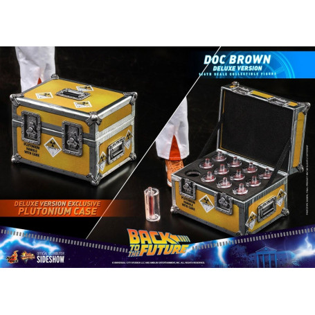 Hot Toys Back to the Future Doc Brown Deluxe Version 1/6