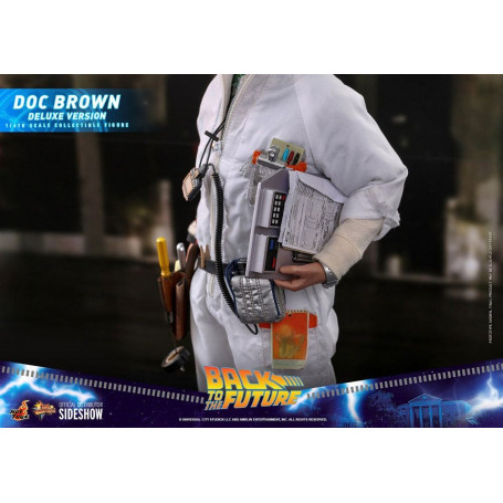 Hot Toys Back to the Future Doc Brown Deluxe Version 1/6
