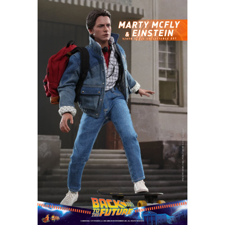 Hot Toys Retour vers le futur Marty McFly figurine 1/6