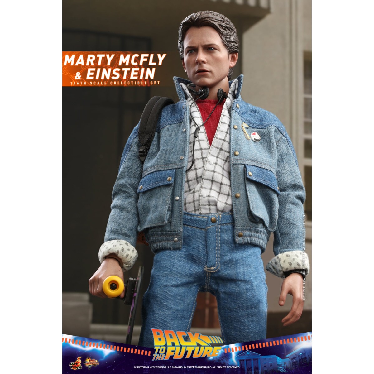 Hot Toys Retour vers le futur Marty McFly figurine 1/6