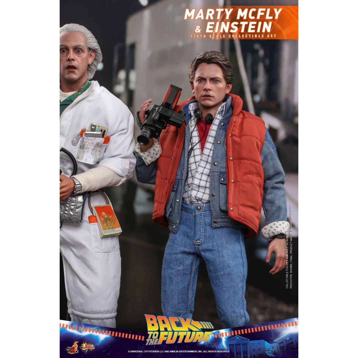 Hot Toys Retour vers le futur Marty McFly figurine 1/6