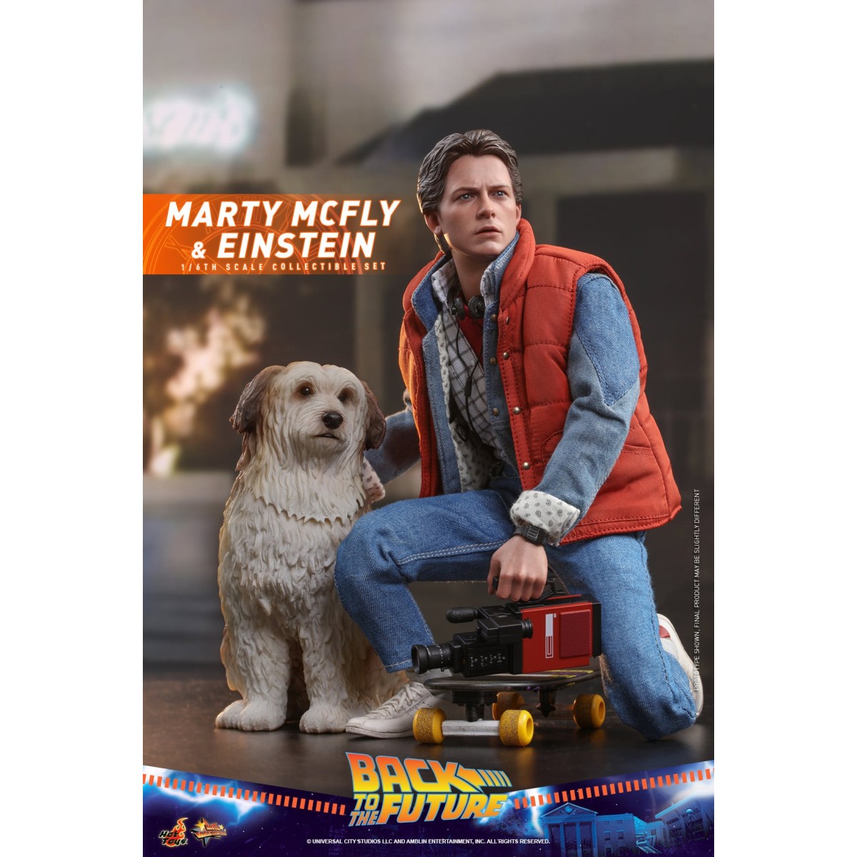 Hot Toys Retour vers le futur Marty McFly figurine 1/6