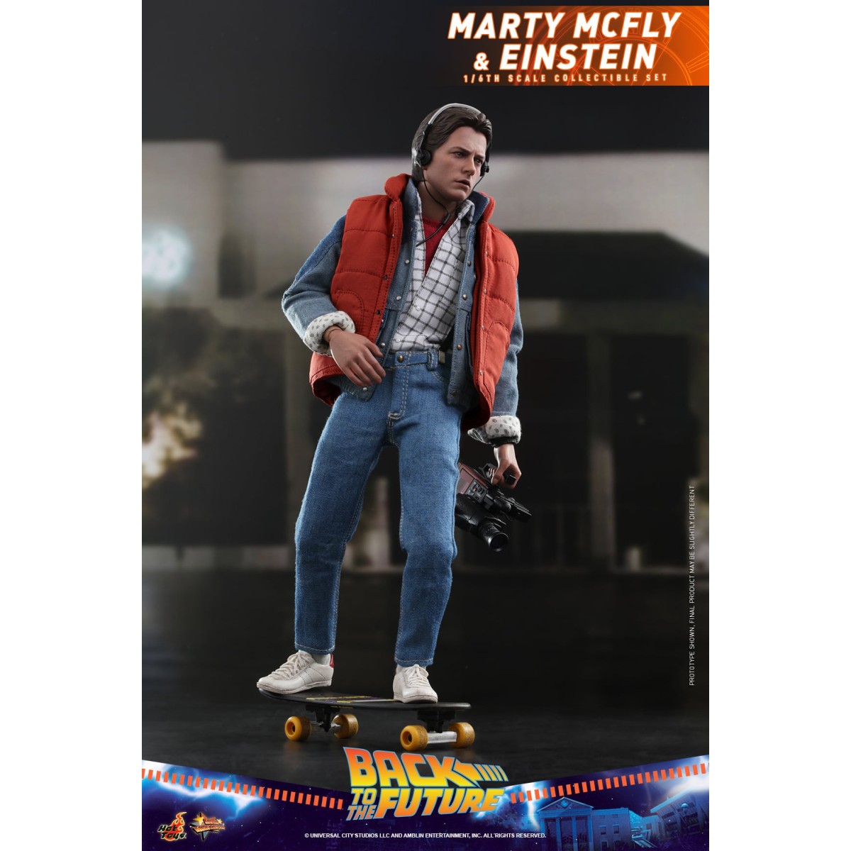 Hot Toys Retour vers le futur Marty McFly figurine 1/6