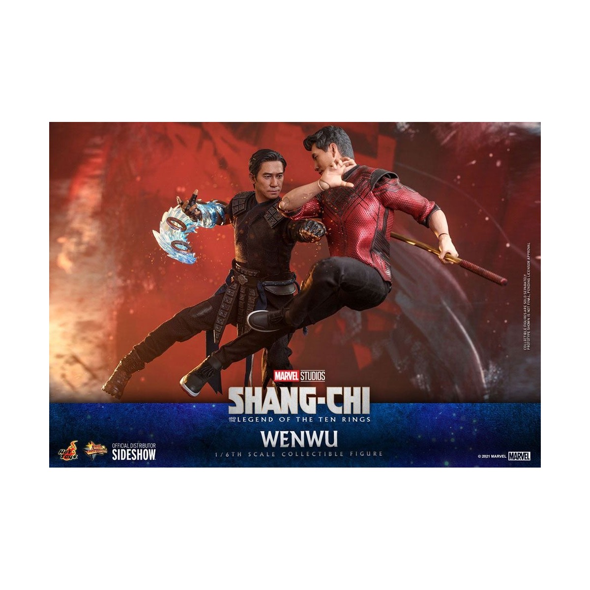 Hot Toys - Wenwu - Marvel's Shang-Chi and the Legend of the Ten Rings Movie Masterpiece Figure 1/6