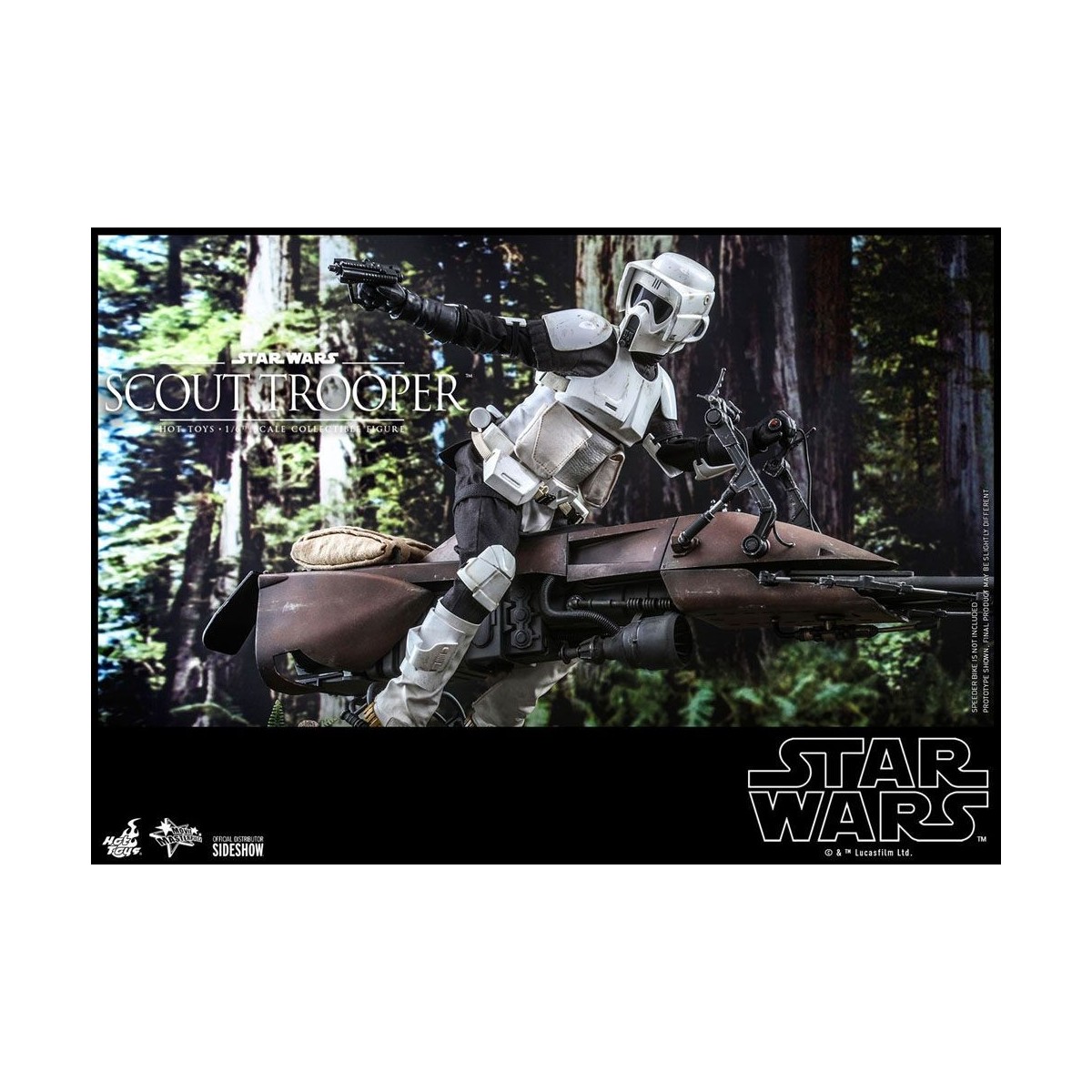 Hot Toys Star Wars Episodio VI Scout Trooper 1/6 Movie Masterpiece