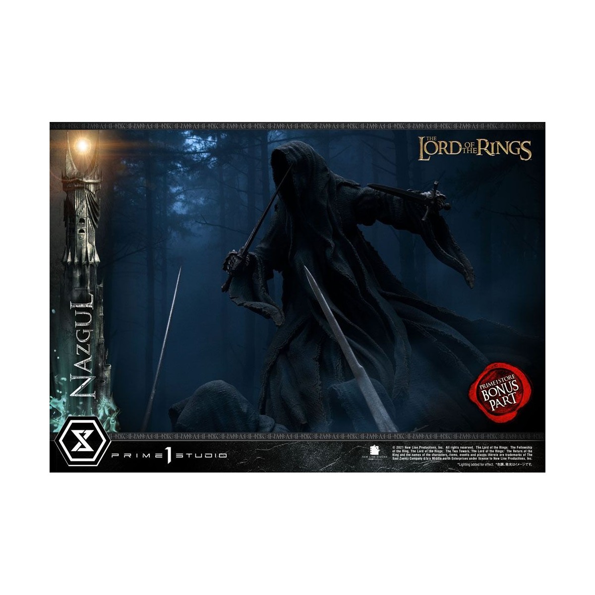 Prime 1 Studio - Nazgul Versione Bonus 1/4 - LOTR - Il Signore degli Anelli