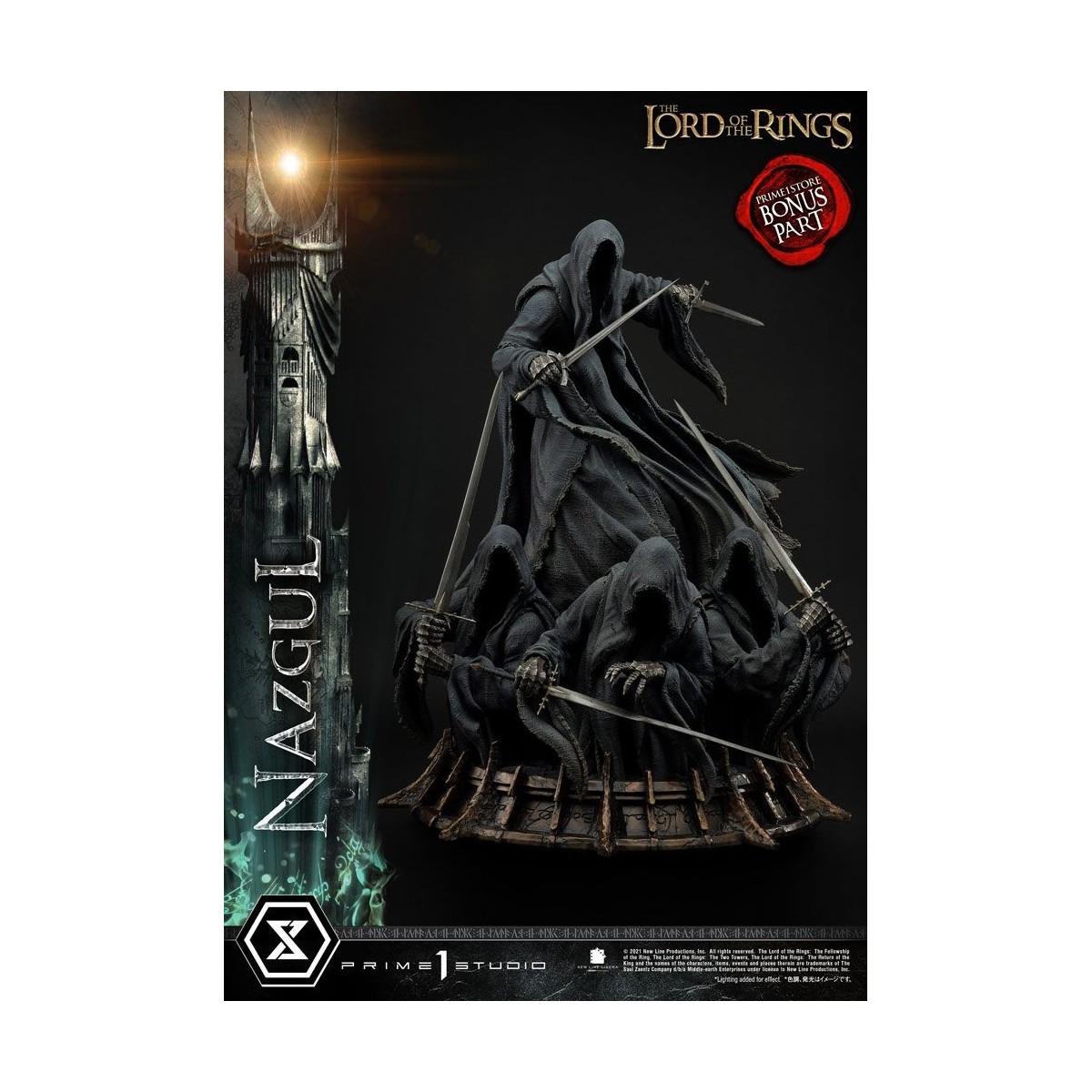 Prime 1 Studio - Nazgul Versione Bonus 1/4 - LOTR - Il Signore degli Anelli