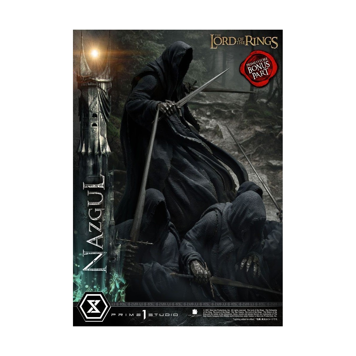 Prime 1 Studio - Nazgul Versione Bonus 1/4 - LOTR - Il Signore degli Anelli