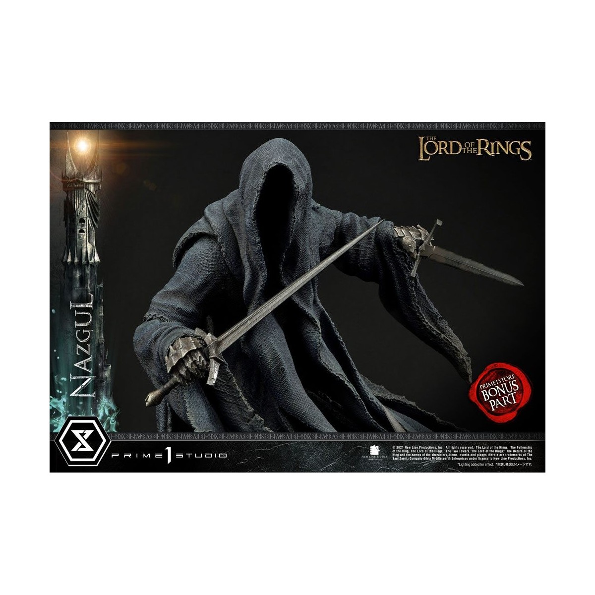 Prime 1 Studio - Nazgul Versione Bonus 1/4 - LOTR - Il Signore degli Anelli
