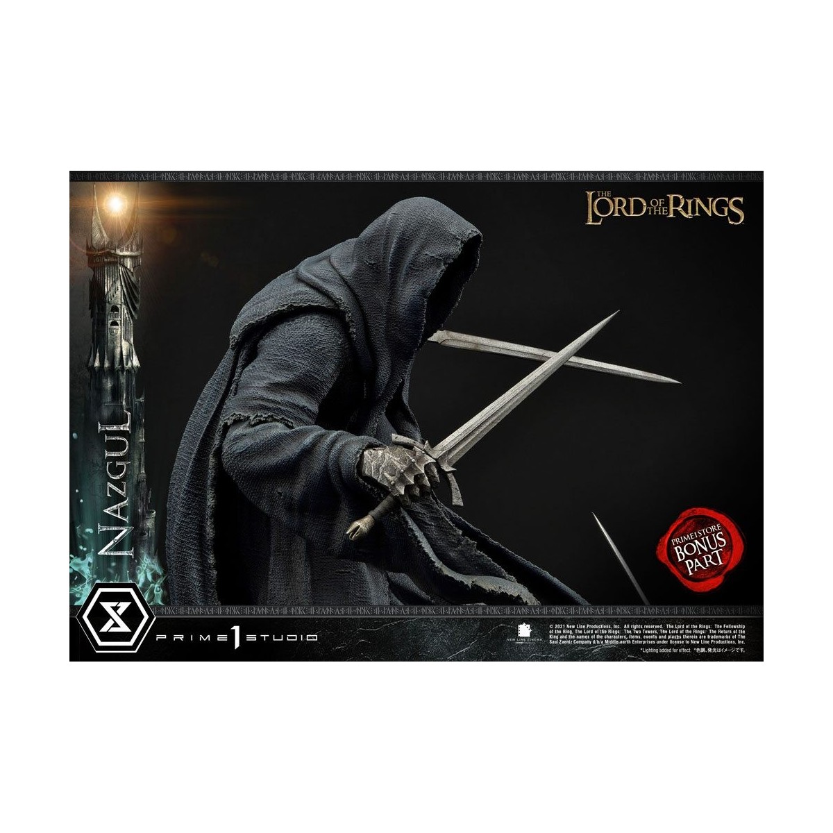 Prime 1 Studio - Nazgul Versione Bonus 1/4 - LOTR - Il Signore degli Anelli