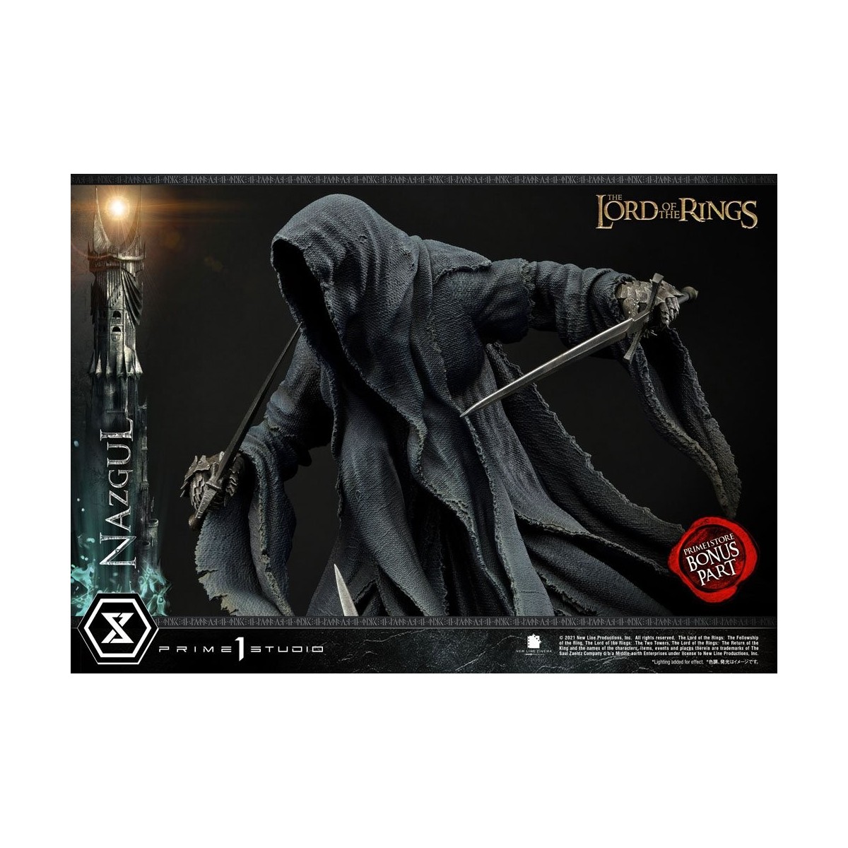 Prime 1 Studio - Nazgul Versione Bonus 1/4 - LOTR - Il Signore degli Anelli