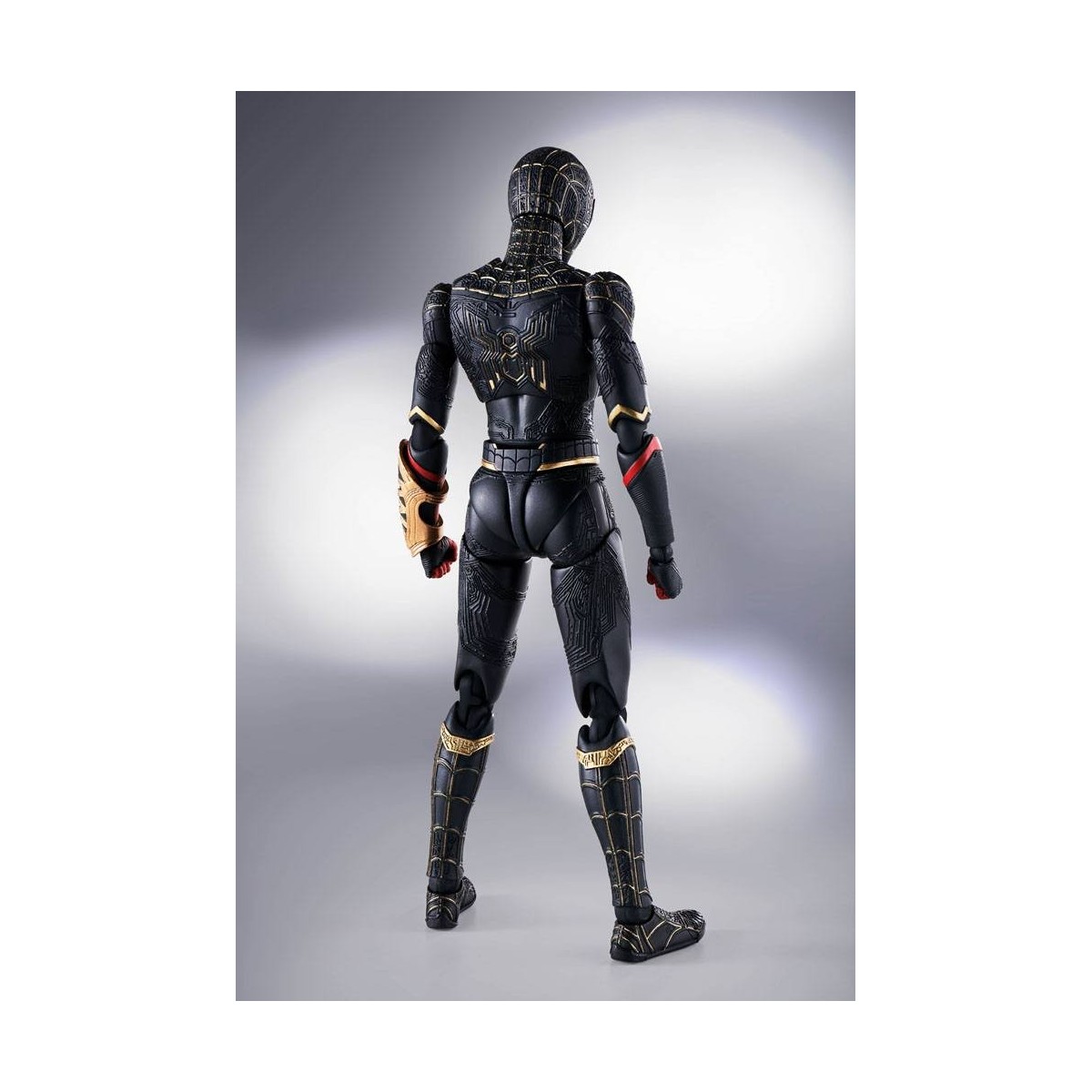 Tamashii - Marvel - Spider-Man tuta nera e oro (set speciale) - No Way Home - SH Figuarts SHF