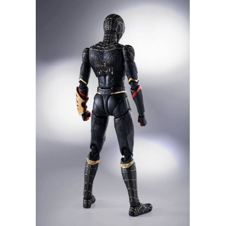 Tamashii - Marvel - Spider-Man tuta nera e oro (set speciale) - No Way Home - SH Figuarts SHF